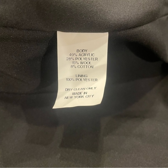 Hunter Bell Open Front Swing Style Jacket Size Large - Picture 8 of 11